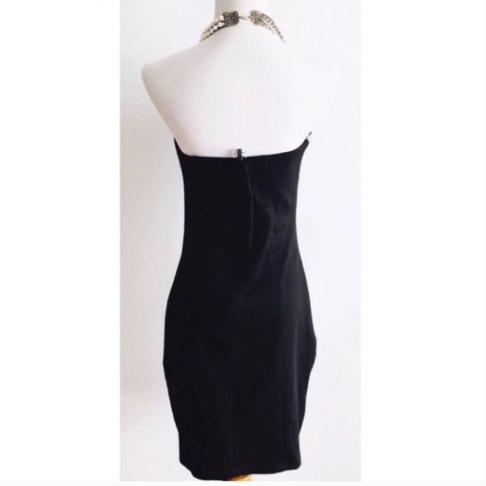 Nikibiki Bandage Bodycon Dress Sequins Black - Picture 4 of 6